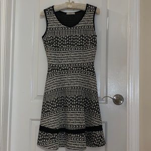 LE LIS Black & White Mini Dress